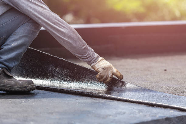 Professional Crawl Space Encapsulation technician working in Swain, NY